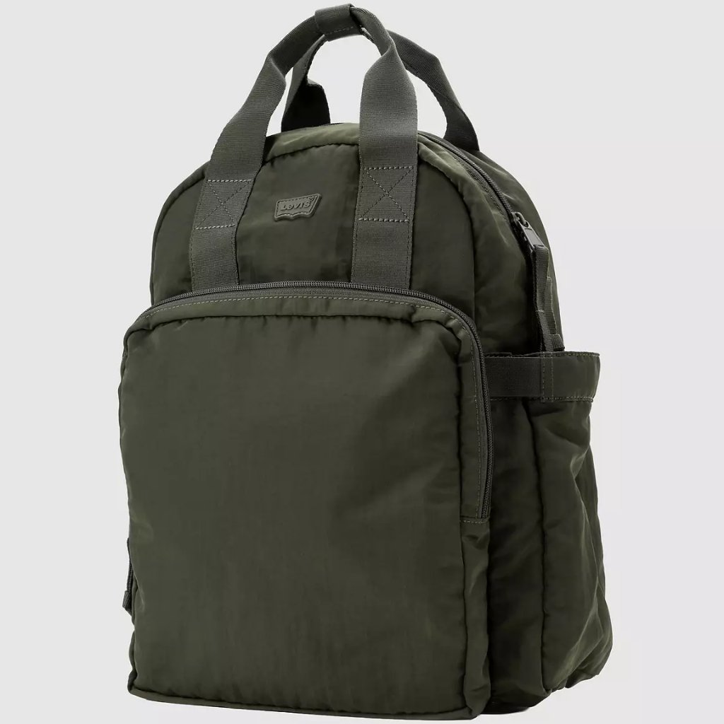 Levi's Army Green L-Pack Round Backpack/Nwt